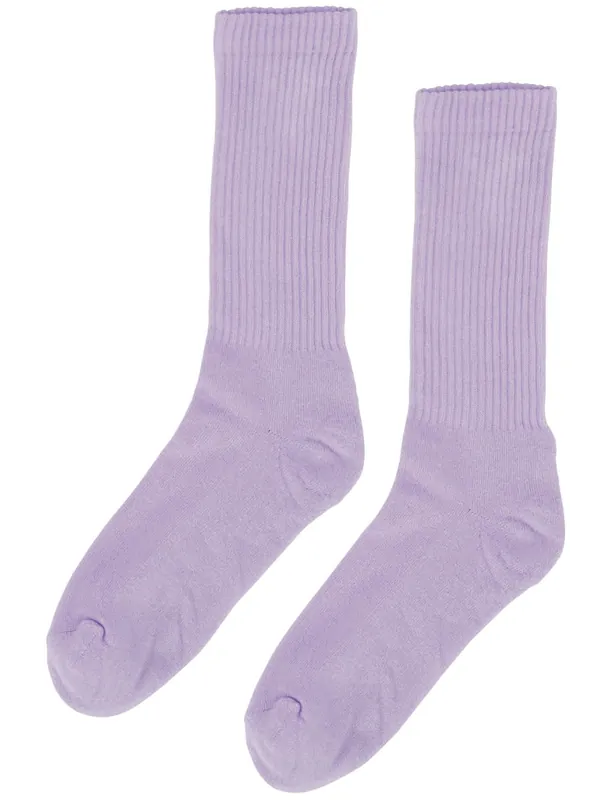 Organic Active Socks - Soft Lavender