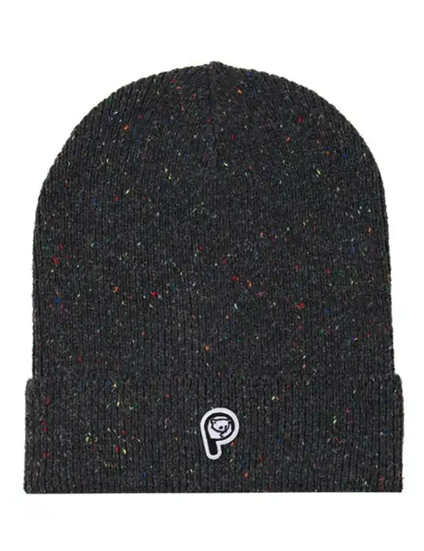 Bear Neppy Beanie Hat - Ebony