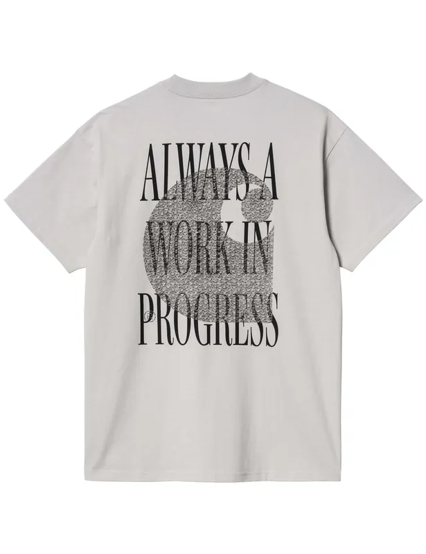 Always a WIP T-Shirt - Sonic Silver