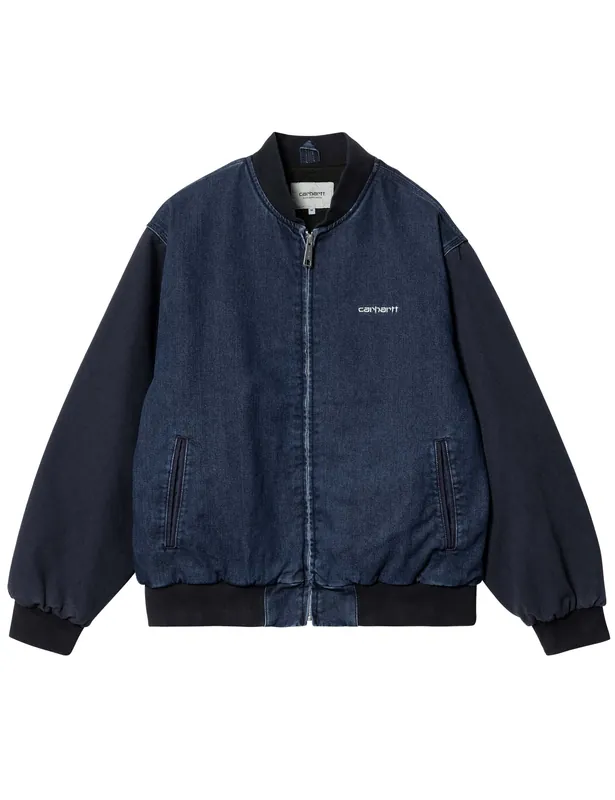 Paxon Bomber Jacket - Dark Navy