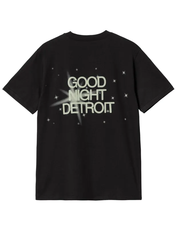 Night Night T-Shirt - Black/Green