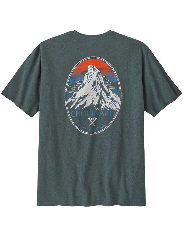 Chouinard Crest Pocket Responsibili T-Shirt - Nouveau Green