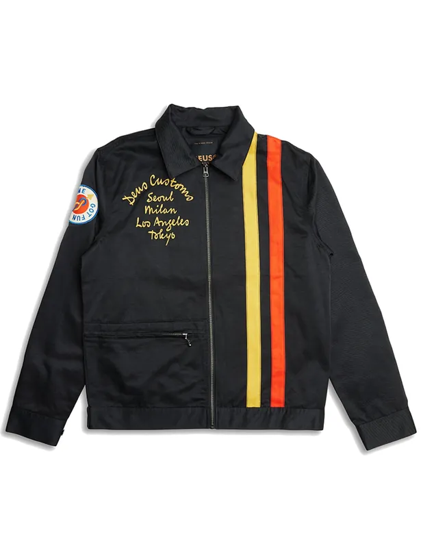 Chimes Racing Jacket - Black