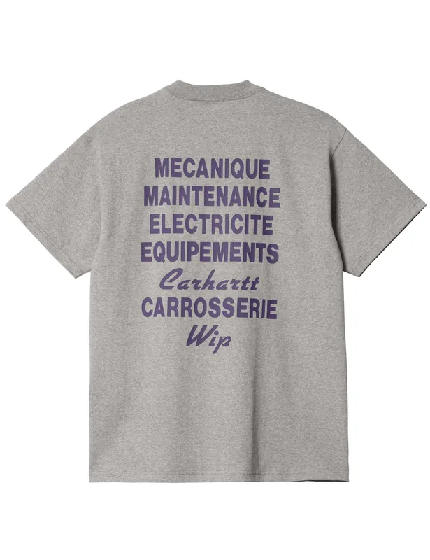 Mechanics T-Shirt - Grey Heather