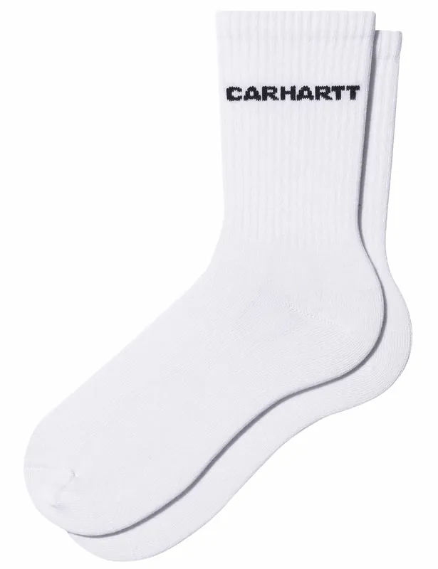 Women's Link Socks - White/Black