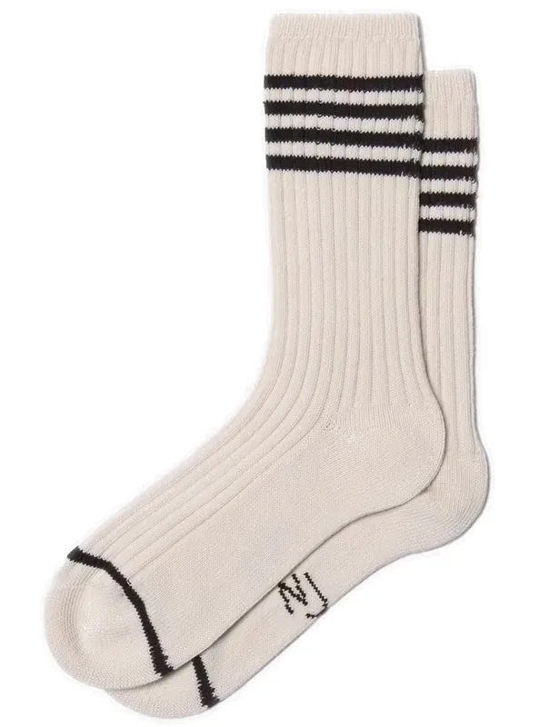 Women's Tennis Sock s - Off White/Black