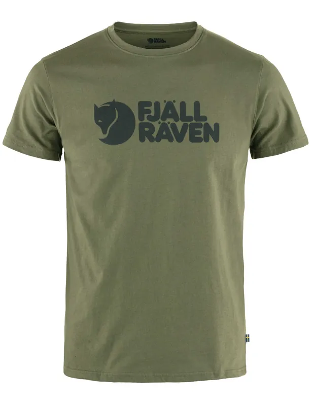 Fjallraven Logo T-Shirt - Laurel Green
