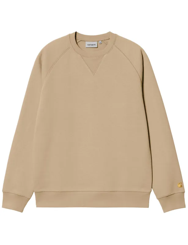 Chase Crew Sweatshirt - Sable/Gold