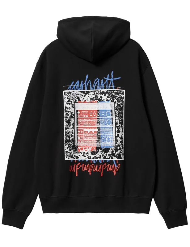 Stereo Hooded Sweatshirt - Black