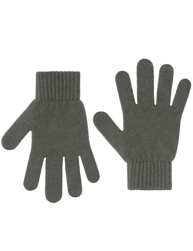 Merino Wool Gloves - Dusty Olive