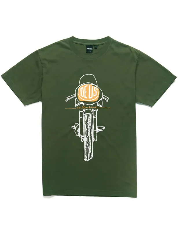 Frontal Matchless T-Shirt - Forest Green