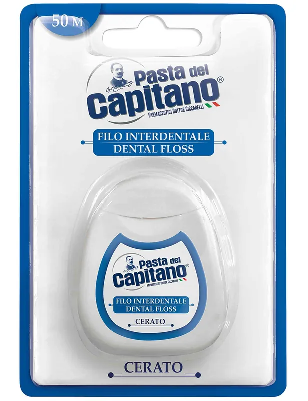 Waxed Dental Floss (50m) - Pasta Del Capitano 1905