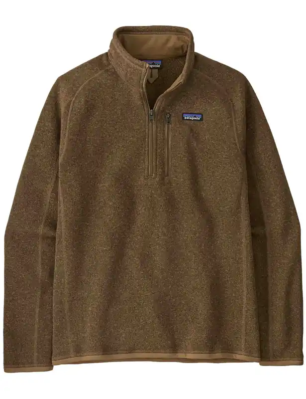 Better Sweater 1/4 Zip Fleece Pullover - Coriander Brown