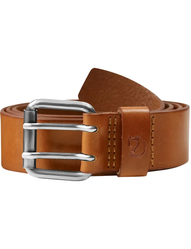 Singi Two-Pin Leather Belt - Cognac