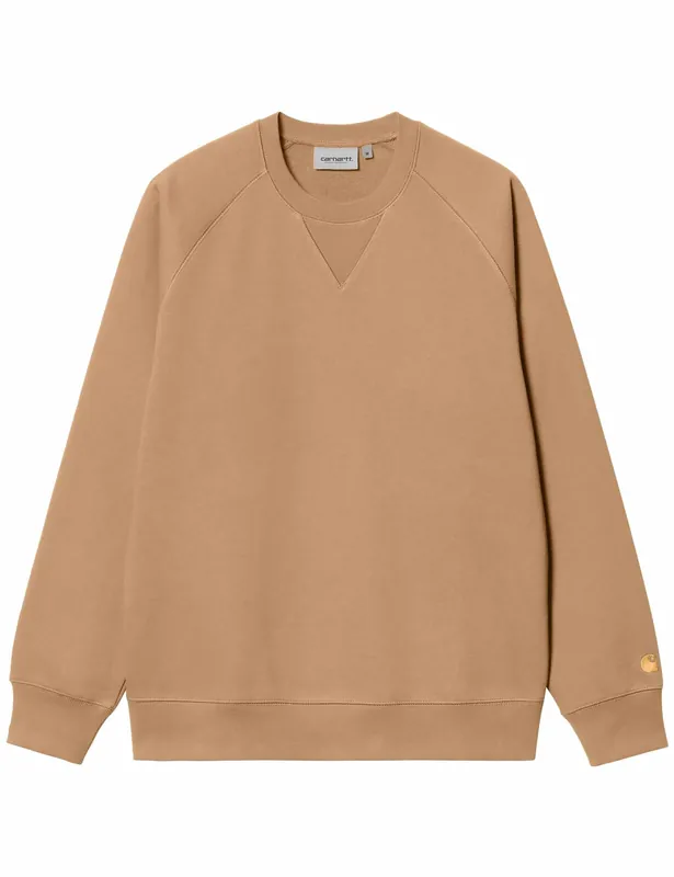 Chase Crew Sweatshirt - Peanut/Gold