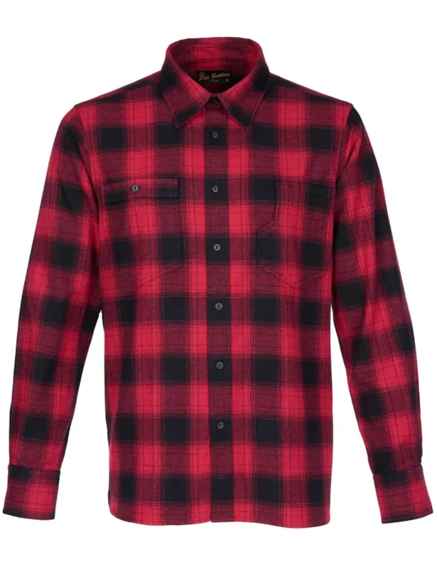 1937 Roamer Shirt - Red Check