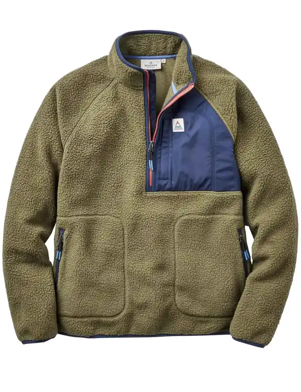 Offgrid 2.0 1/2 Zip Sherpa Fleece - Khaki
