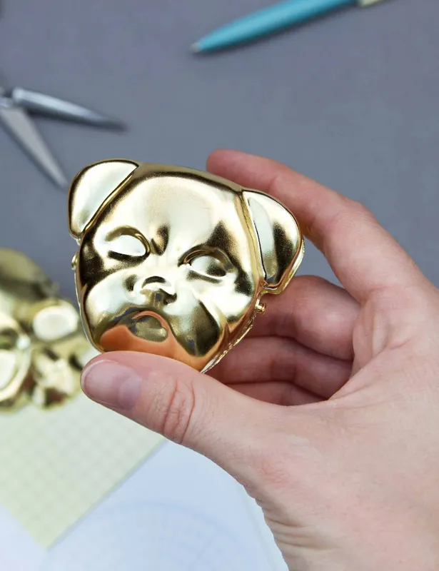Bulldog Heavy Duty Clip - Brass