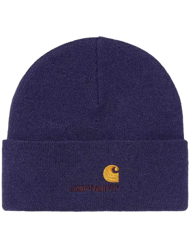American Script Beanie Hat - Aura