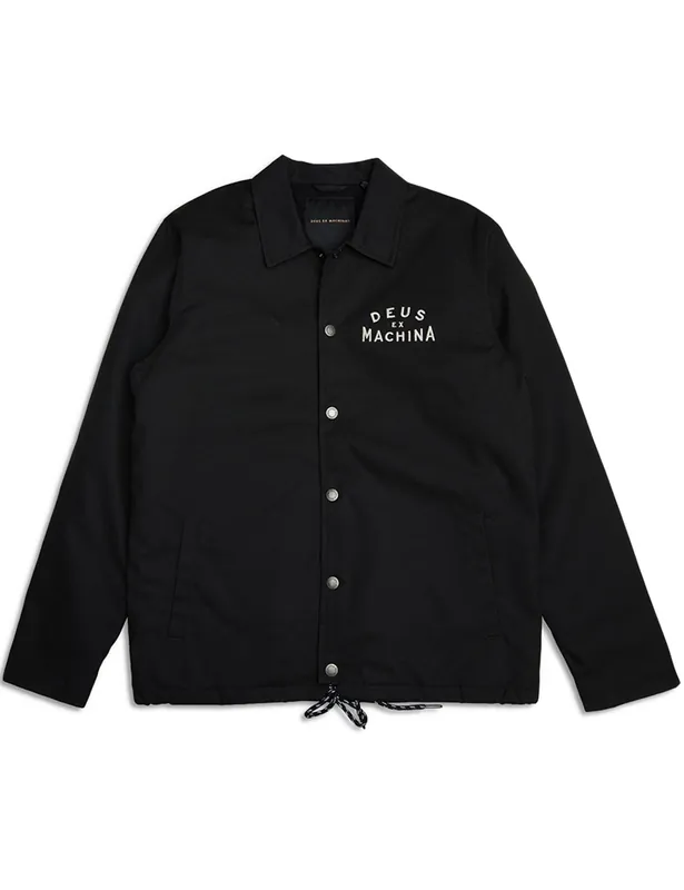 Workshop Coach Jacket - Black