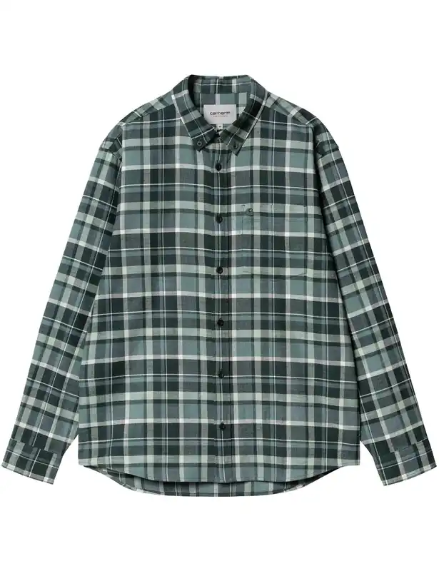 Fendrick Check Shirt - Deep Lagoon