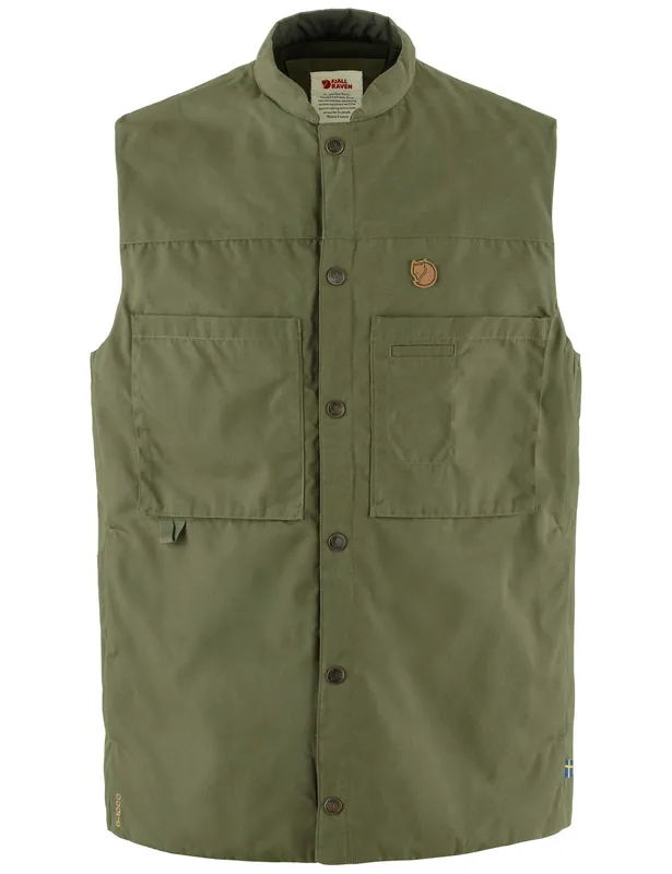 Singi Padded Vest - Laurel Green