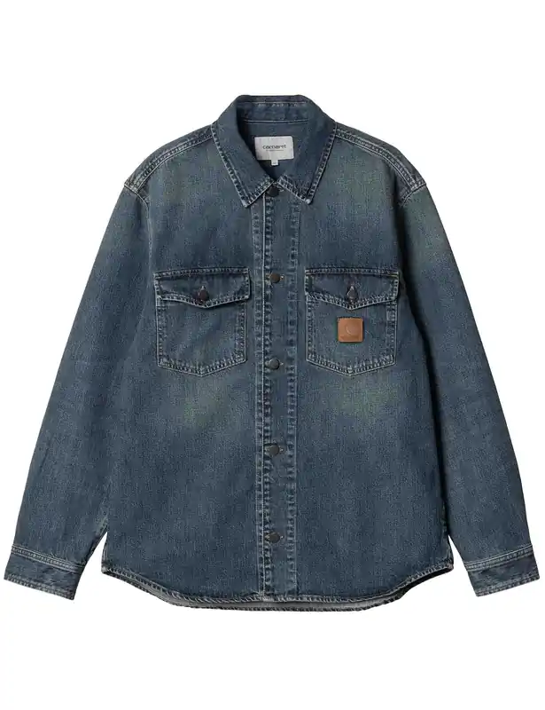 Lincoln Denim Shirt /Jacket - Blue Worn Wash