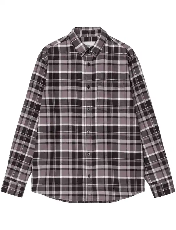 Fendrick Check Shirt - Black