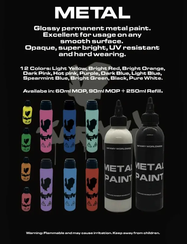 Ink Refill (250ml) - 2000 Bright Orange
