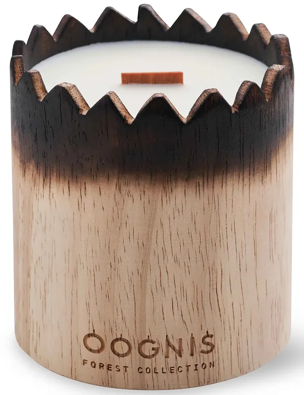 Oognis Forest Wood Candle - Sandalwood