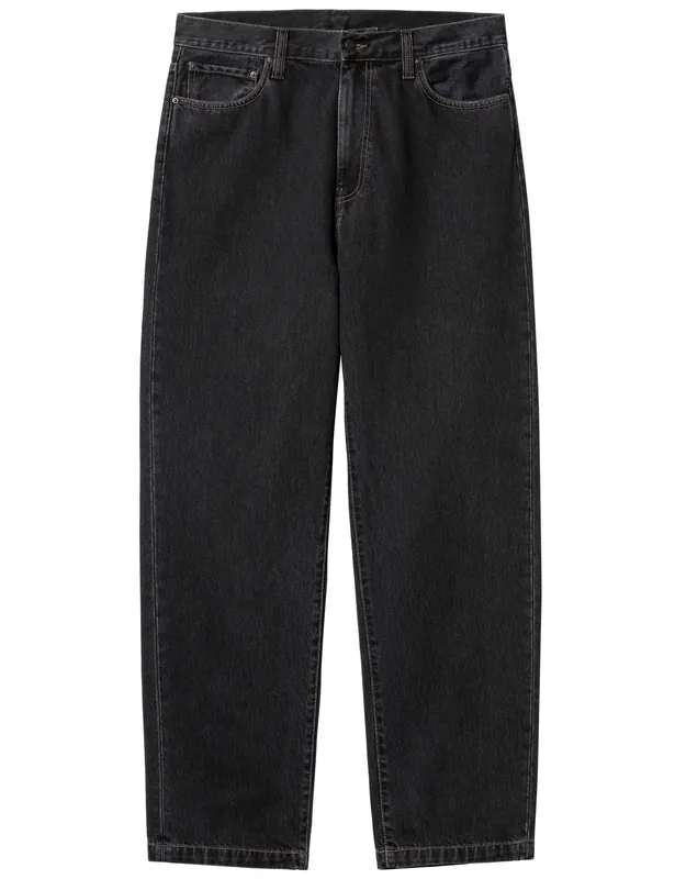 Aaron Denim Pant - Black, Stone Wash