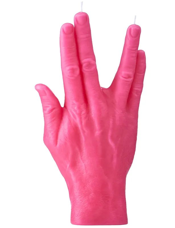 LLAP Hand Candle - Pink