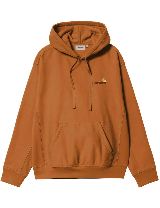 American Script Hooded Sweatshirt - Sienna