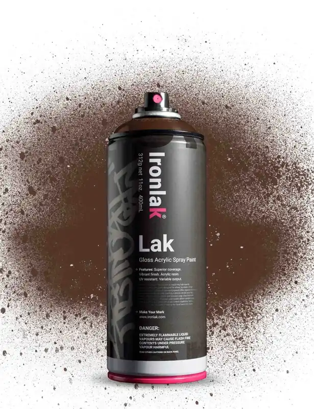 Gloss Acrylic Spray Paint (400ml) - Earth