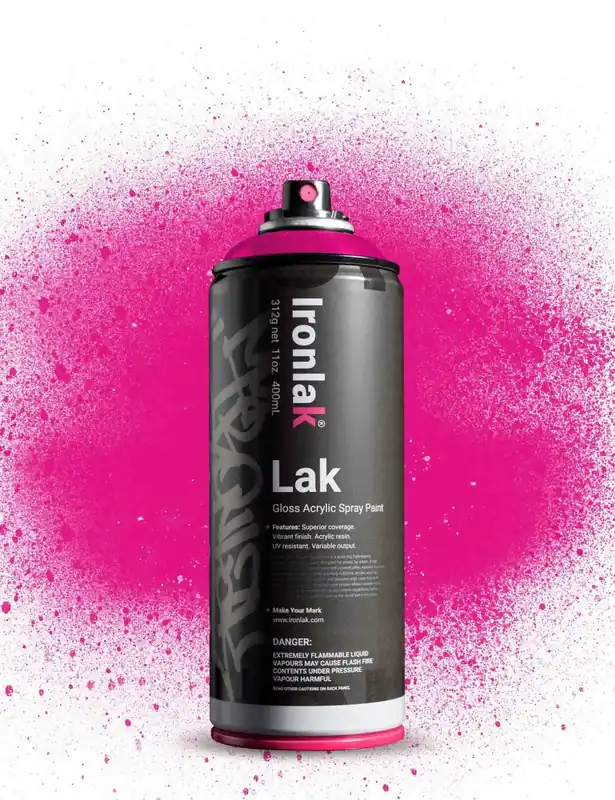 Gloss Acrylic Spray Paint (400ml) - Flirt
