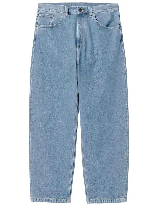 Brandon Denim Pant - Blue, Stone Bleached Wash