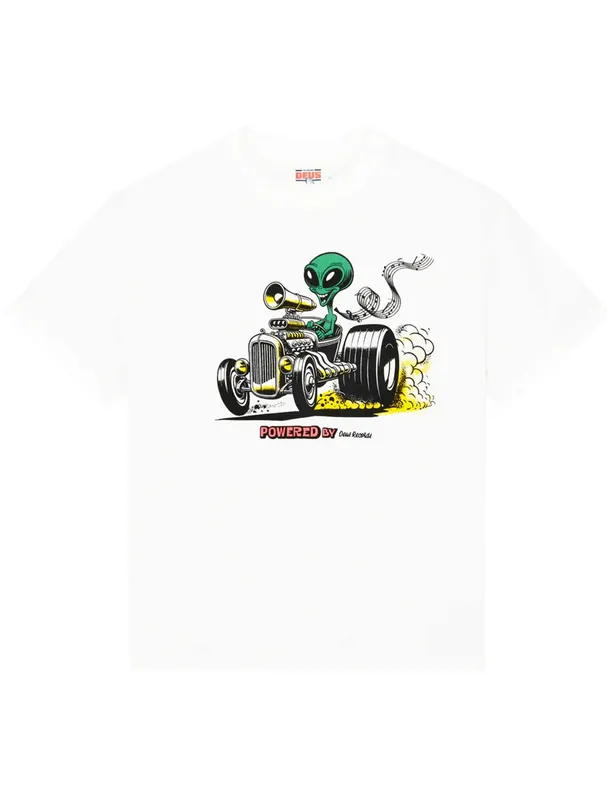 Celestial Rod T-Shirt - Vintage White