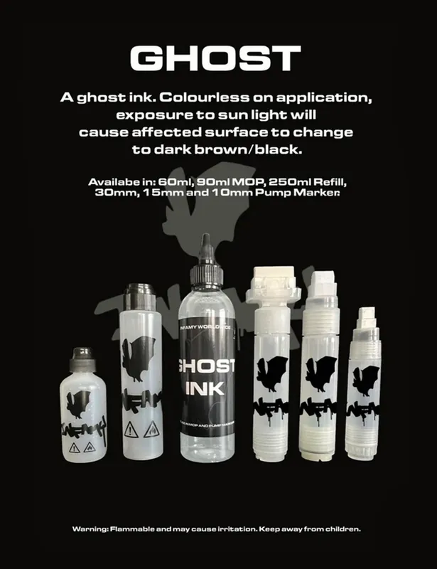 Shoe Mop (4oz) - Ghost Stealth Ink