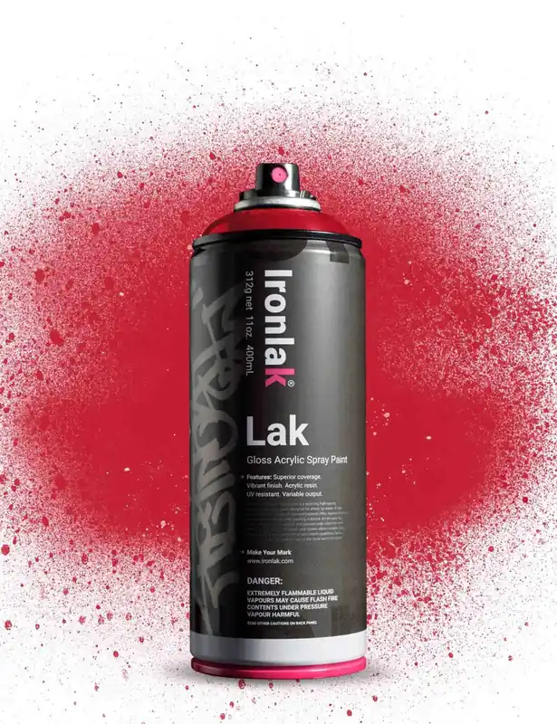 Gloss Acrylic Spray Paint (400ml) - Soviet True Red