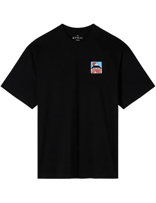 Sunset On Fuji San T-Shirt - Black