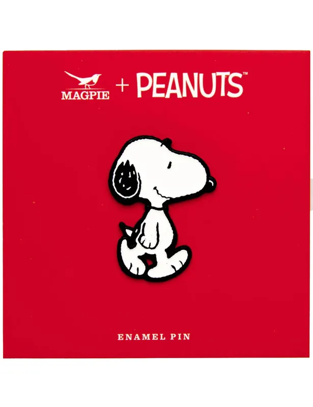 Snoopy Enamel Pin Badge - Friends Forever, Snoopy