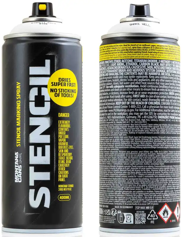 Stencil Marking Spray (400ml) - White