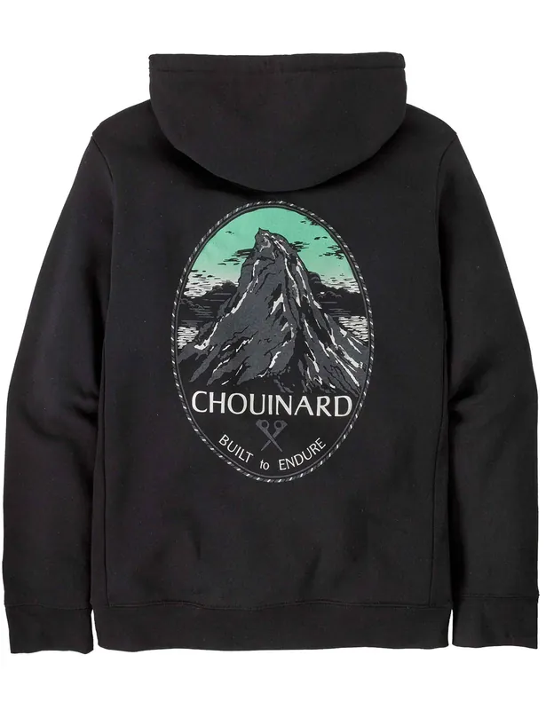 Chouinard Crest Uprisal Hooded Sweat - Black