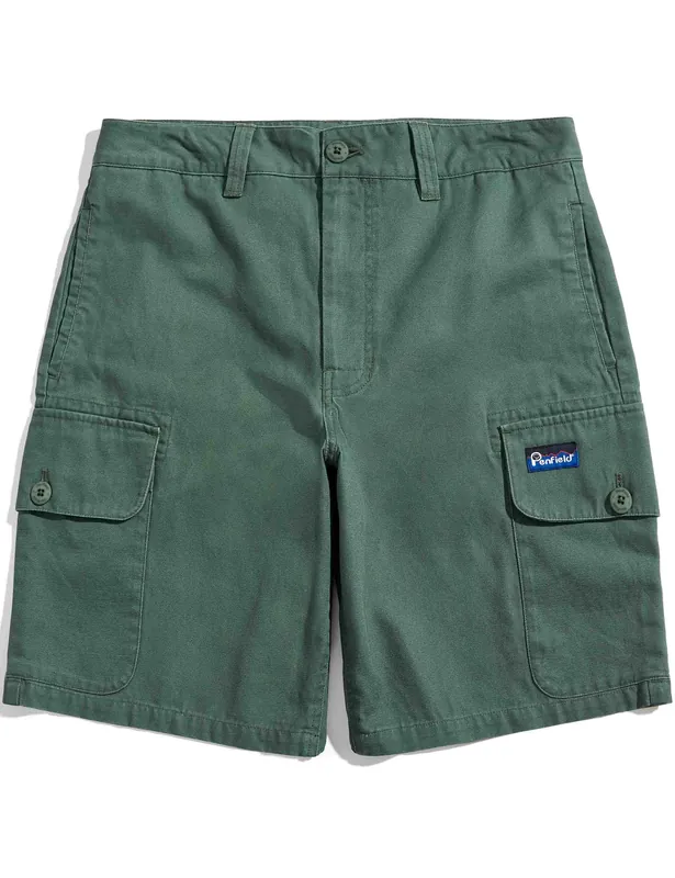 Quincy Cargo Shorts - Dark Forest