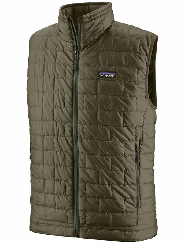 Nano Puff Vest - Basin Green w/Tent Green
