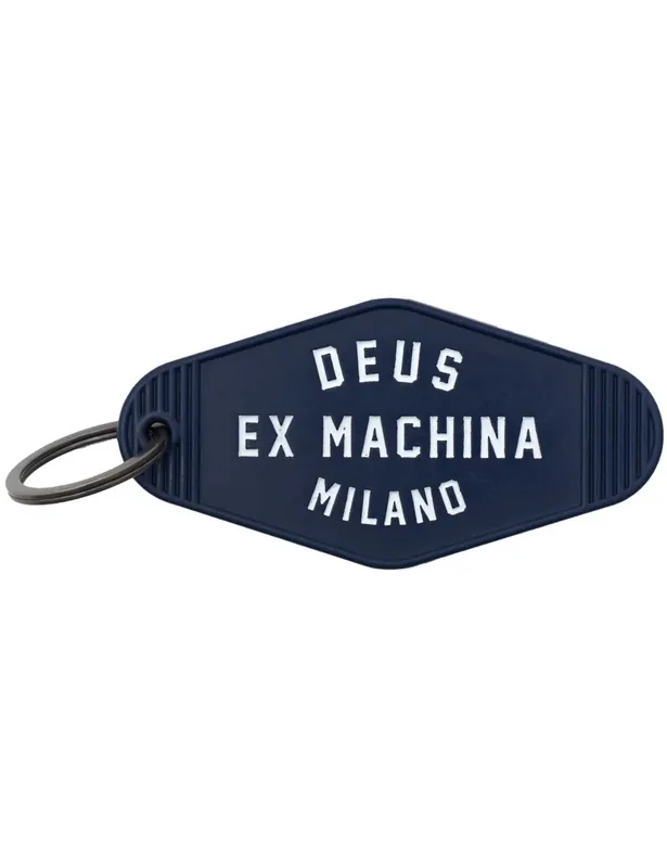 Milano Address Hoel Key Tag - Mechanic Blue