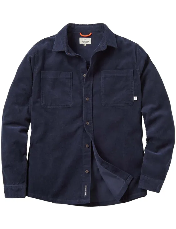 Backcountry Cord Shirt - Deep Navy