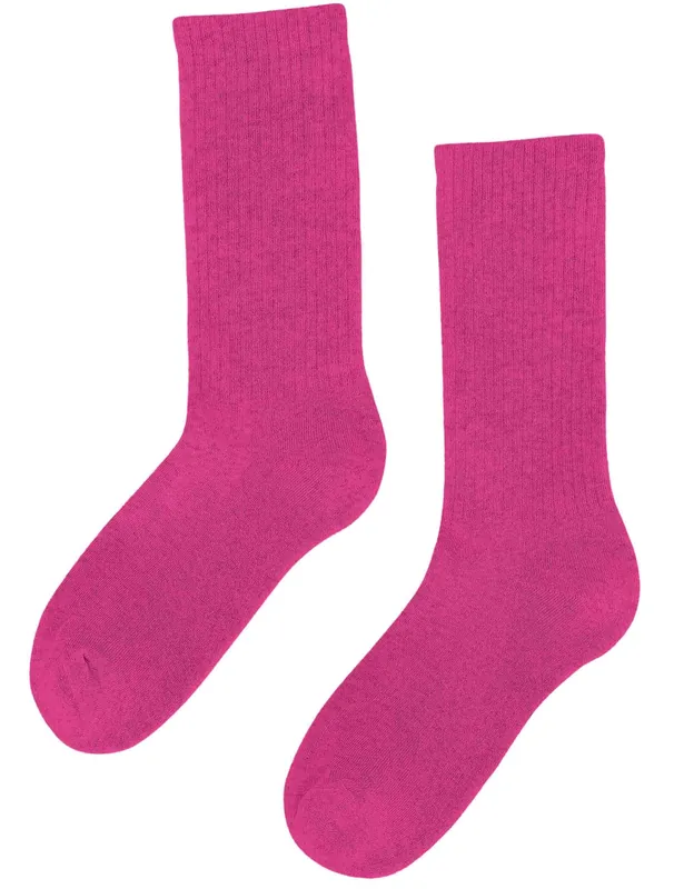 Organic Active Socks - Bubblegum Pink