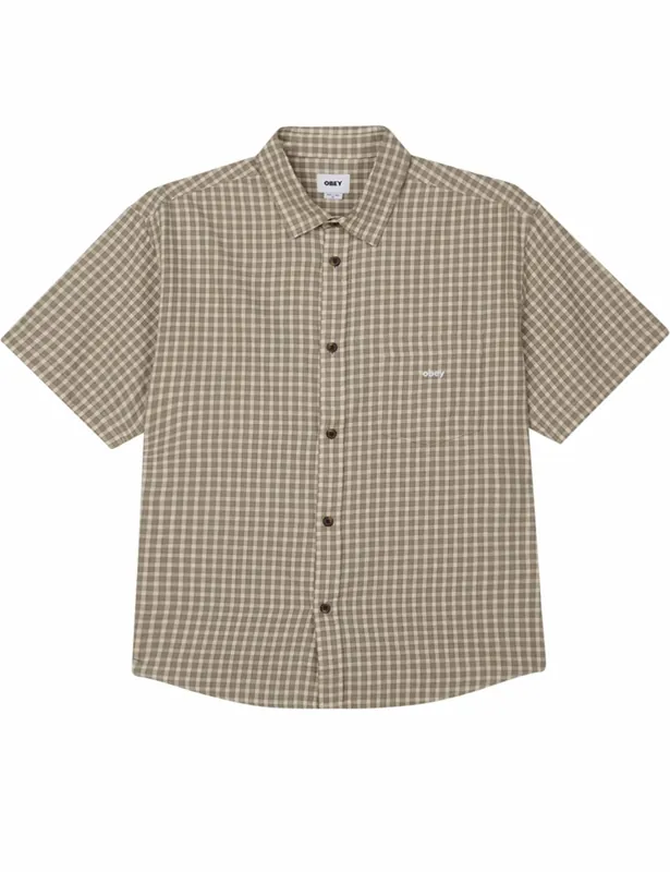 Big Wig Otis Short Sleeve Shirt - Birch Multi