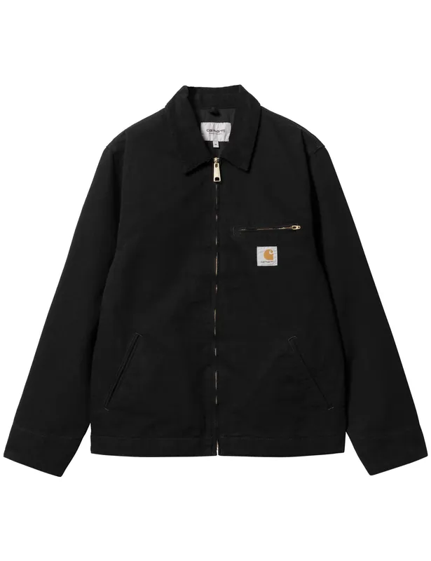 Detroit Jacket - Black/Black (Rinsed)